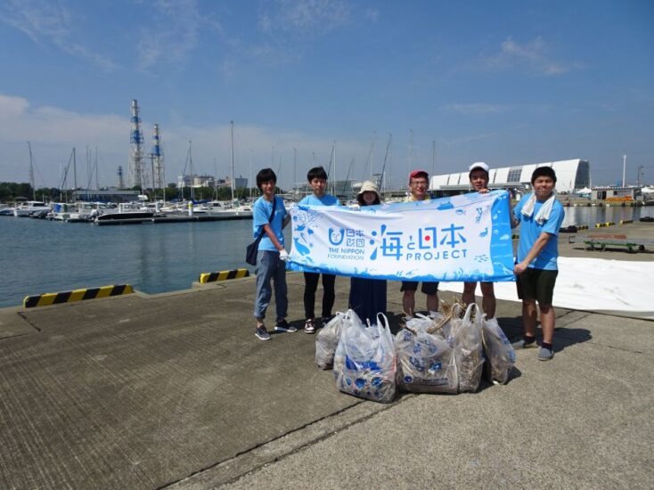 海でつながるゴミ拾い⑤「タモリカップ富山大会後清掃活動」